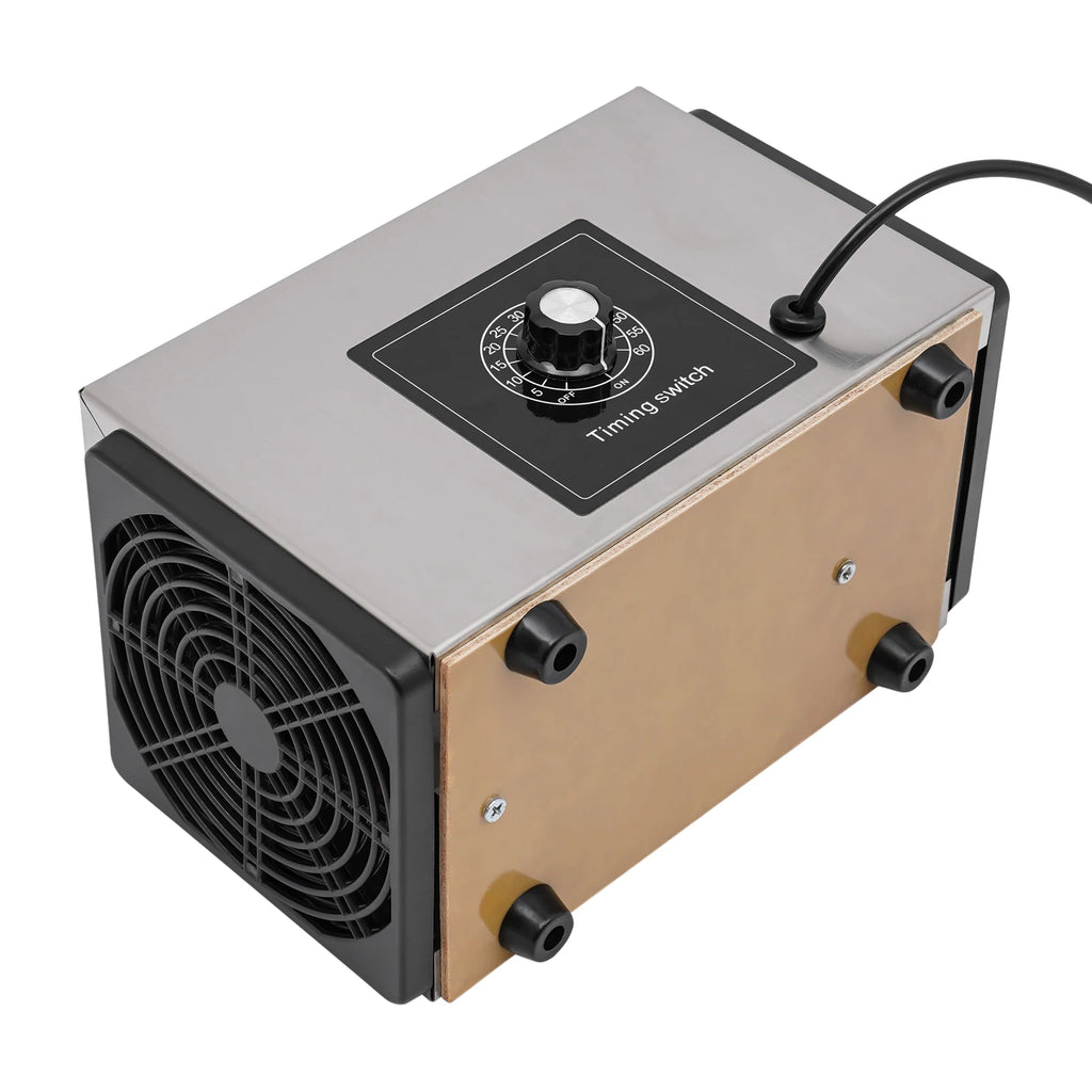 Generador de Ozono Comercial 120W 10g/h | Eliminador de Olores | Purificador O3 🌬️