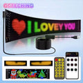 Panel LED RGB GCTECHING Programable | Bluetooth App | Texto Desplazable | Camión y Coche | DIY - Firu Total Sales