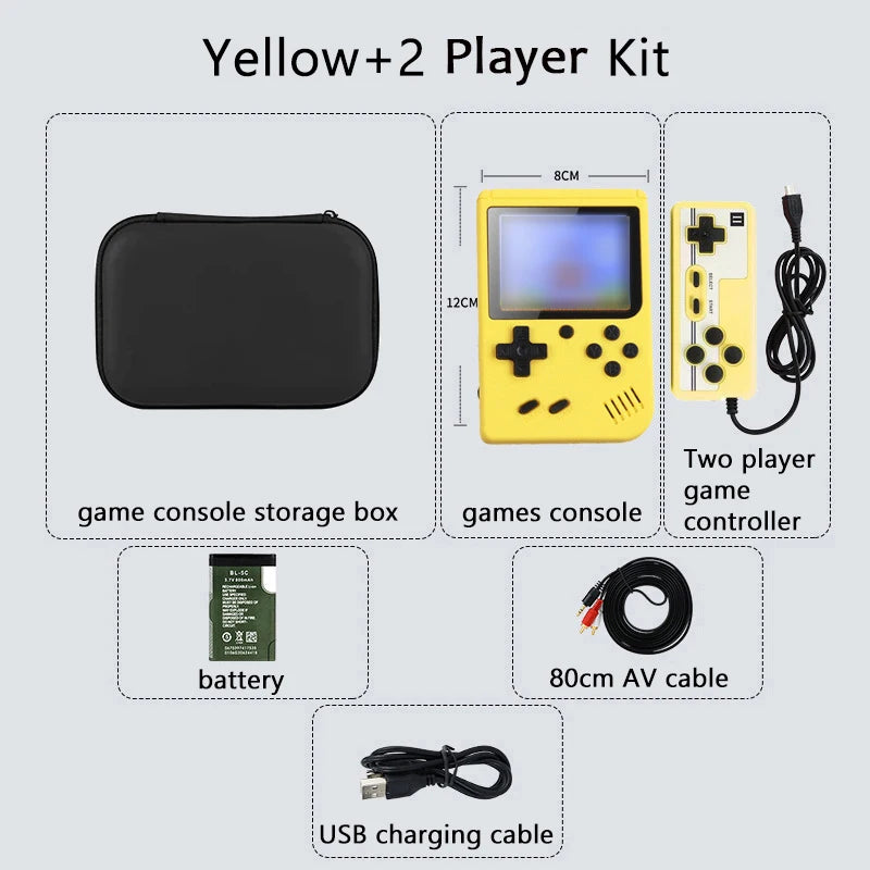 Consola Arcade Retro ONETOMAX 5 Pulgadas | 500+ Juegos Clásicos | Game Boy Emulador | TV - Firu Total Sales