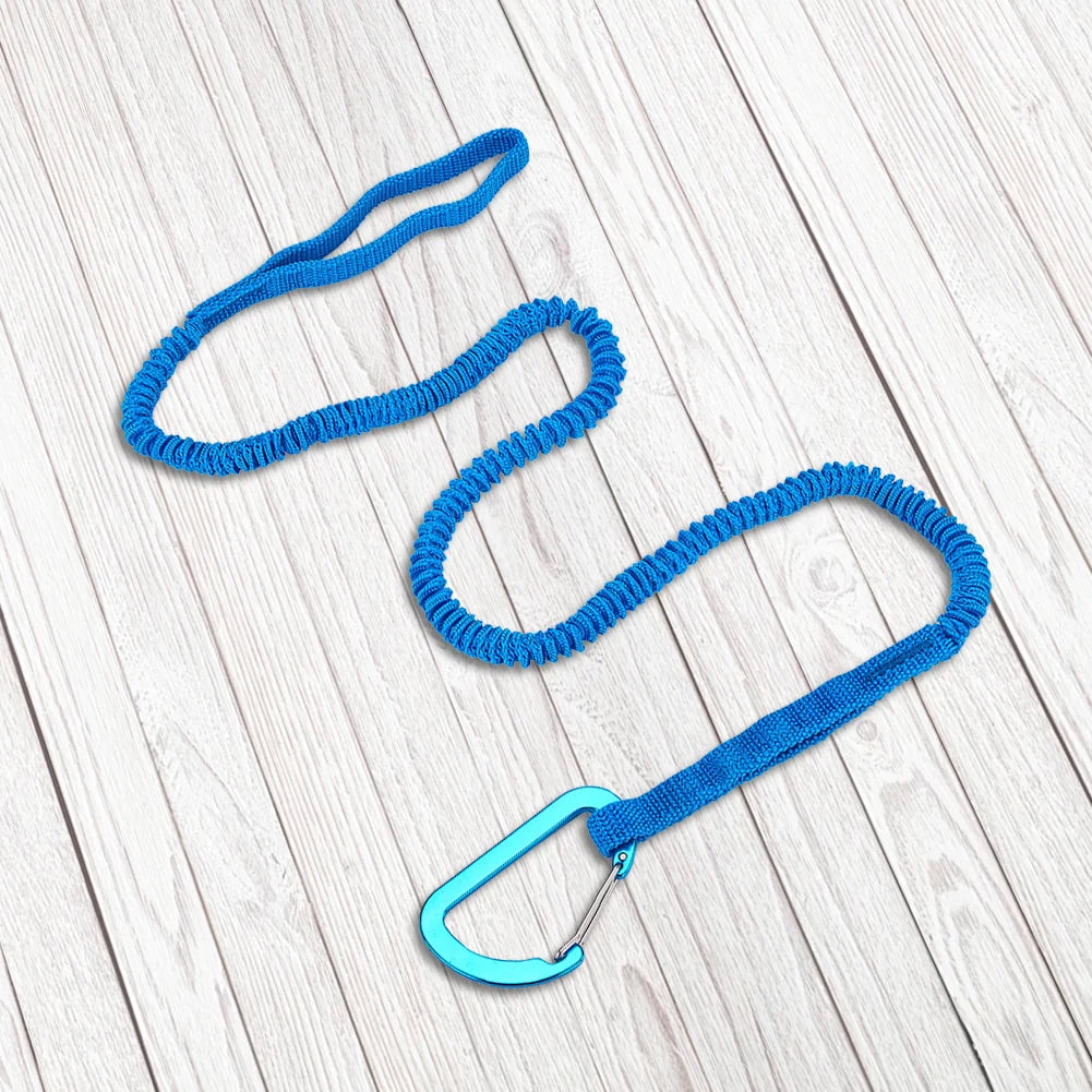 Kayak Paddle Leash Adjustable Kayak Paddle Lanyard Rope Rowing Boat Tie Rope for SUP Kayaking Boating Canoeing