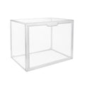 1pc/3pcs Clear Display Case Large Capacity Storage Box Organizer For Figures Acrylic Box Blind Box Makeup Toy Showcase For Bag