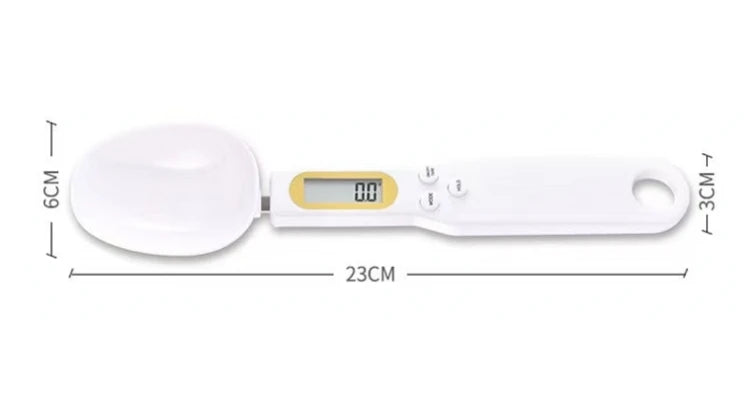 Digital Weighing Spoon Scale LCD | Coffee Flour Powder Baking | Adjustable Measurement