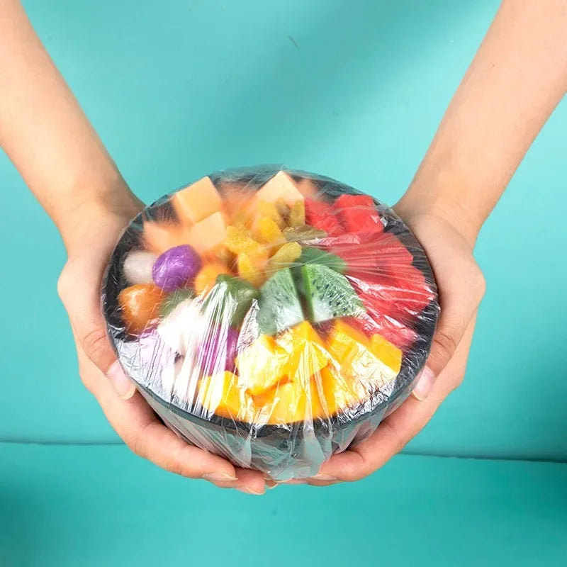 Tapas Desechables para Alimentos | Film Saran Wrap | Bolsas Conservación Cocina