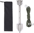 17'' Stainless Steel Anchor，Boat Anchor, Kayak Anchor Jet Ski Anchor PWC Anchor Shallow Water Anchor,Sand Anchor for Small Boat