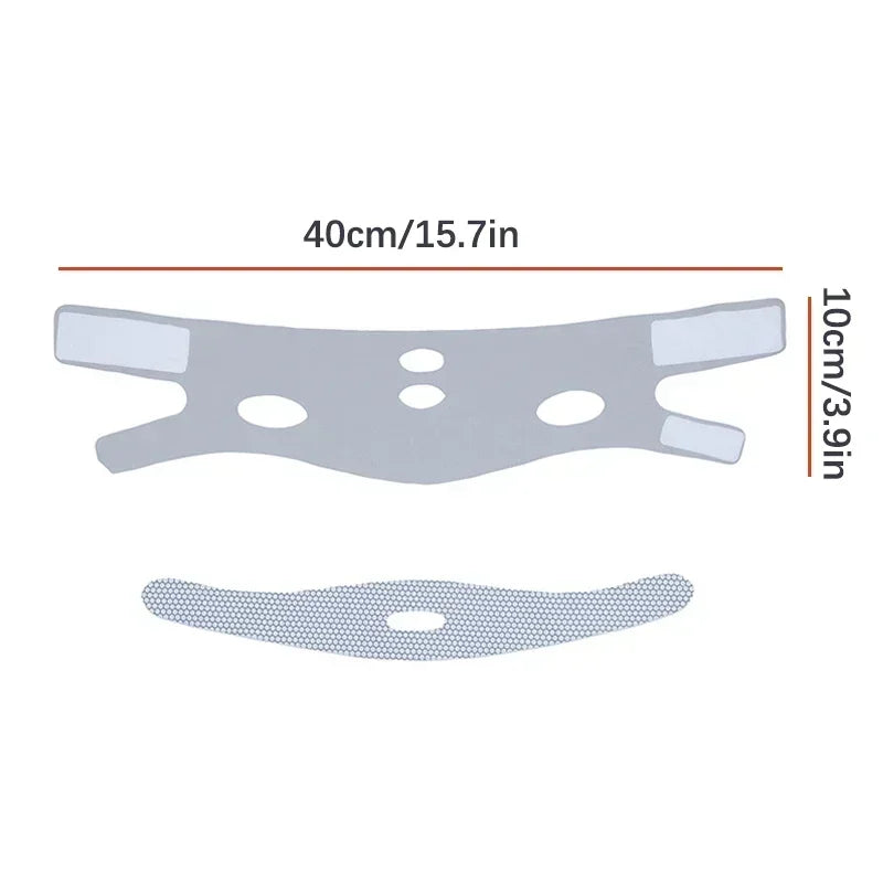 Banda Reductora Facial V-Shape | Reductor Doble Mentón | Lifting y Adelgazamiento | Cómoda para Dormir - Firu Total Sales