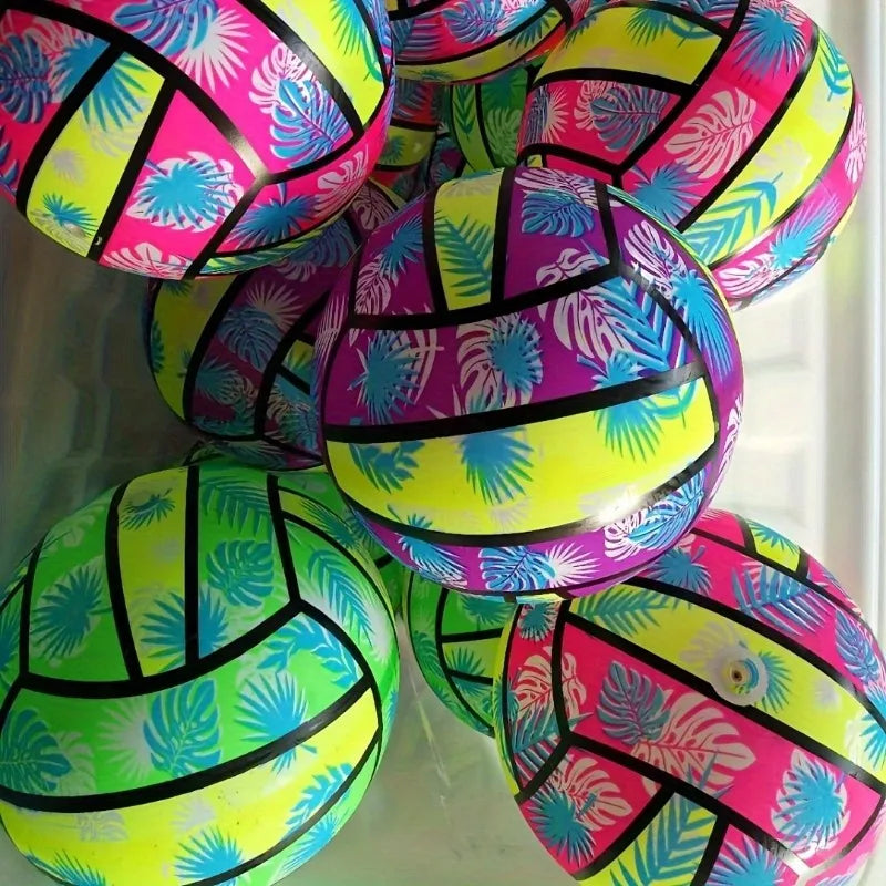 Pelotas de Voleibol Inflables para Playa y Piscina | Diseño Tropical | Pack 🏖️ - Firu Total Sales