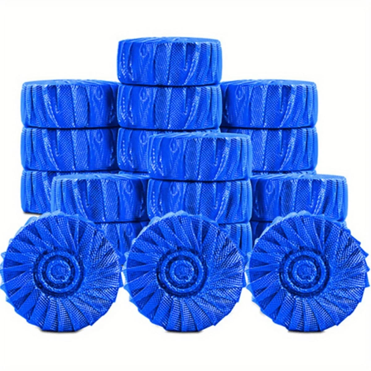 12 Pack Toilet Tank Tablets: Long-Acting Auto-Clean & Deodorizer | Concentrated Formula Fights Tough Stains, Fresh&Hygiene