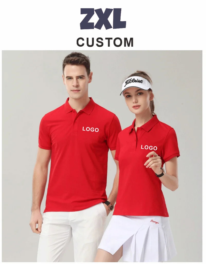 Polo Shirt Personalizado con Logo | Transpirable | Bordado o Impreso | Uniforme 👔