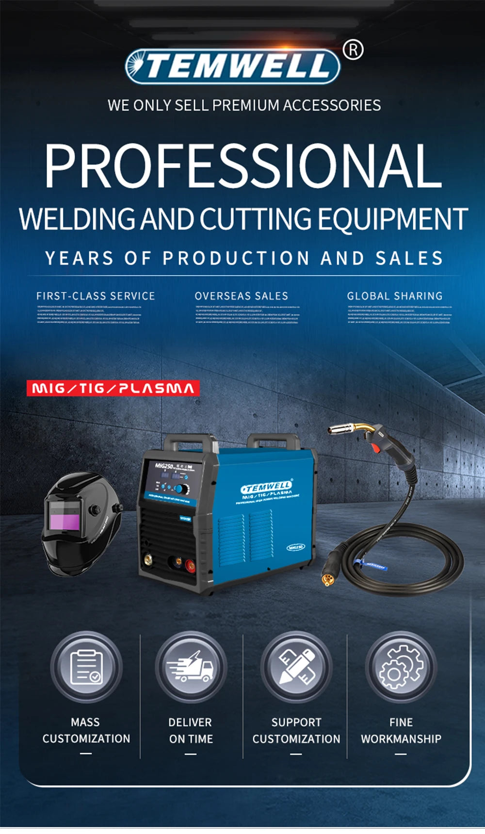 TIG Torch Body Argon Welding Torch Head WP26 Flex Air Cooled Gas Tungsten Arc Welder GTAW A-200 Flex Torch