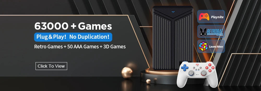 JMachen Disco Duro Gaming 500GB Launchbox | 3,760+ Juegos | 14 Emuladores | PS4/PS3/PS2/Wii/N64 | PC - Firu Total Sales