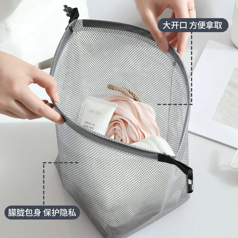 EVA portable waterproof bag, beach vacation waterproof swimsuit bag, portable makeup and toiletries bag, travel bag