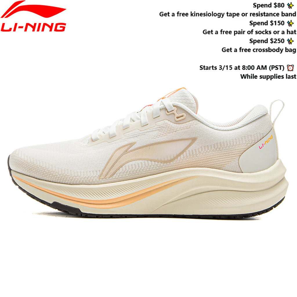 Li-Ning Mujer RED HARE 8 | Tenis Running Profesional | LIGHT FOAM ULTRA | Elástico y Duradero | ARPV014