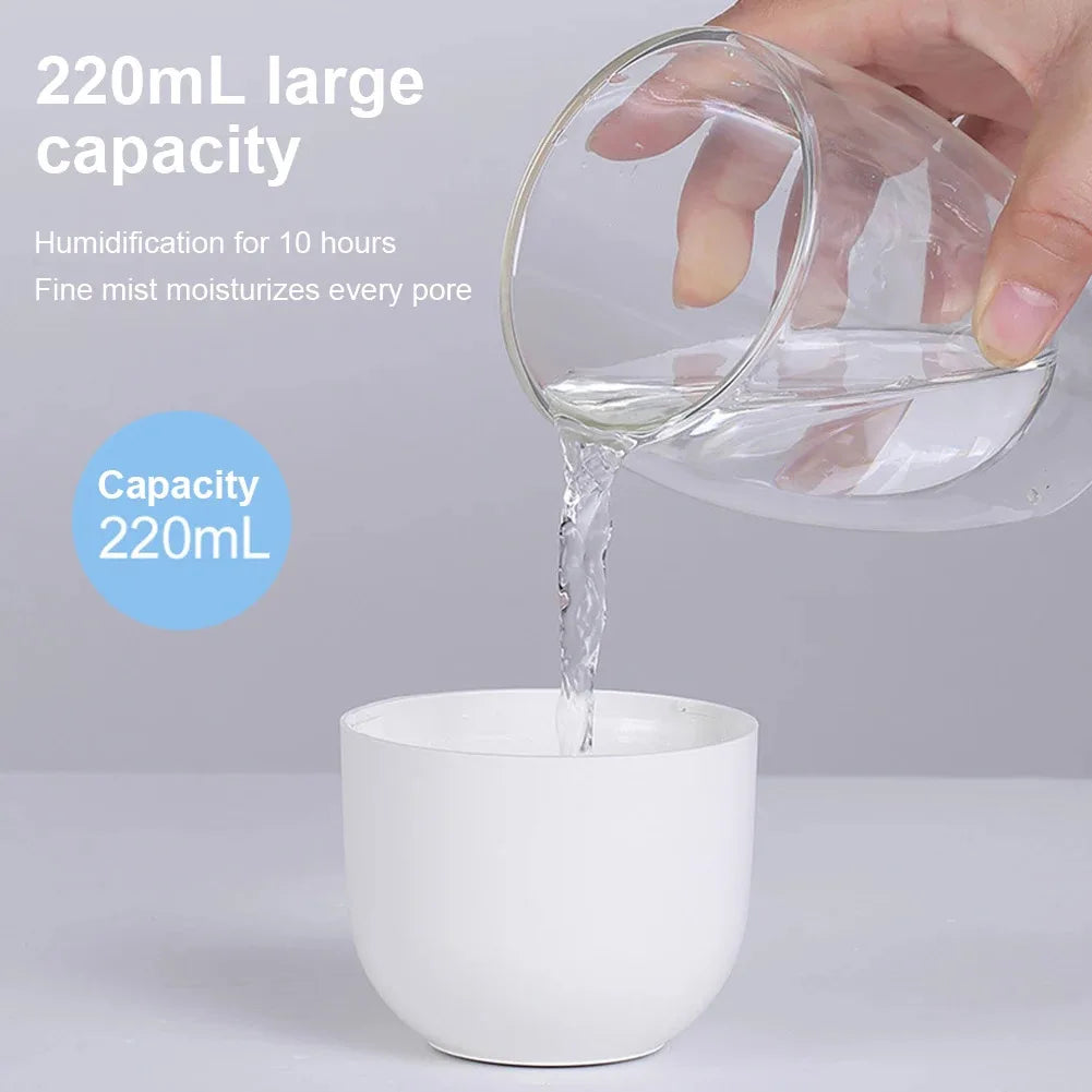 Humidificador Portátil Mini Gota de Agua USB | Silencioso | Dormitorio y Oficina 💧