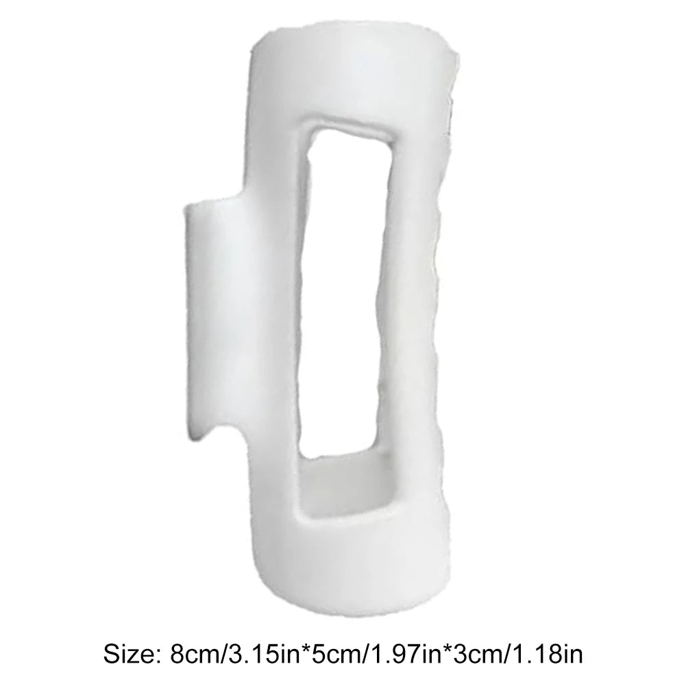 Silicone Soft Claw Clip Nonslip Elegant Hair Clip Flexible Trendy Hair Accessories for Thick Or Fine Hair