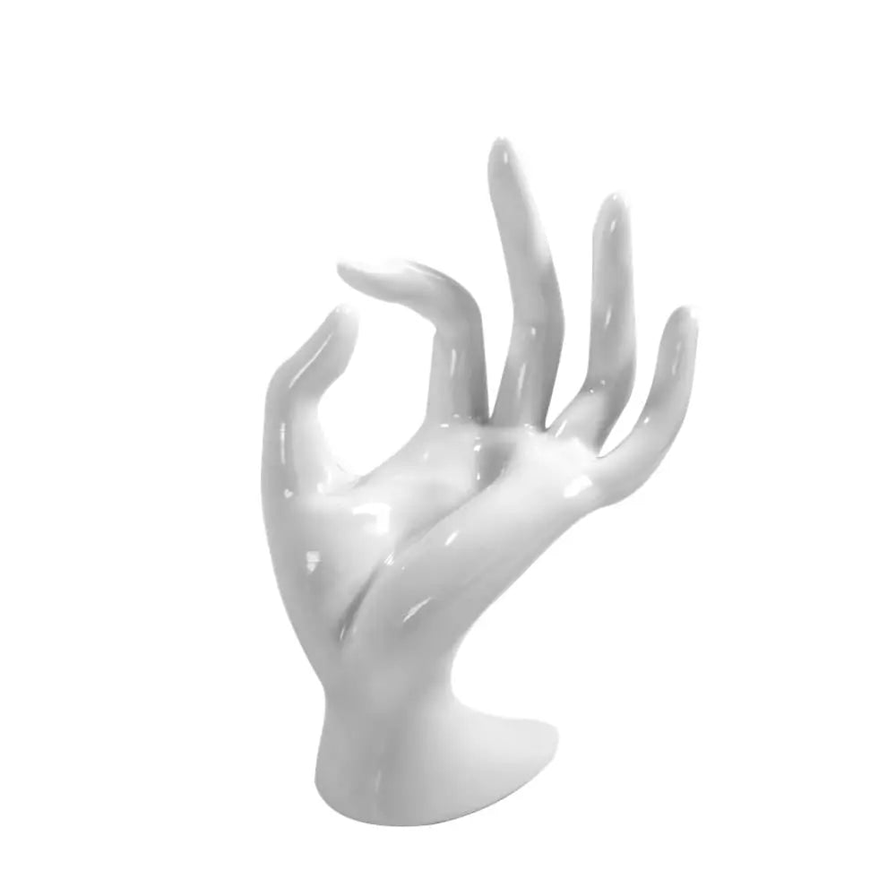 Hand Ring Holder Jewelry Display hand Holder Room Decor Aesthetic Bracelet Ring Stand Hand Model For Ring