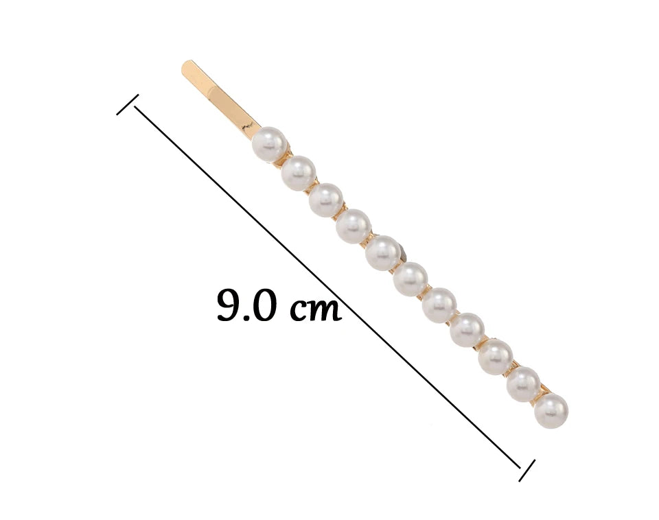 muylinda Imitation Pearls Long Hairpins Jewelry Fashion Women Hair Pin Clip Pairs Girl Hair Accessories