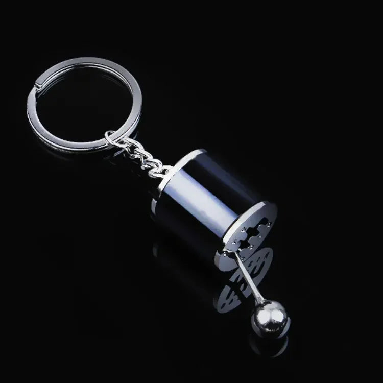 Creative Mini Gear Head Keychain Speed Gearbox Keyring for Car Key Turbo Hub Brake Disc Pendant Shock Absorber Keys Holder Chain