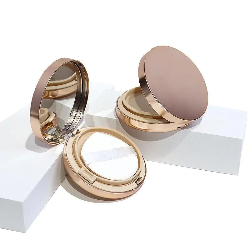 Portable Air Cushion Box With Puff With Mirror Compact Foundation Case BB Cream Container Makeup Tools DIY
