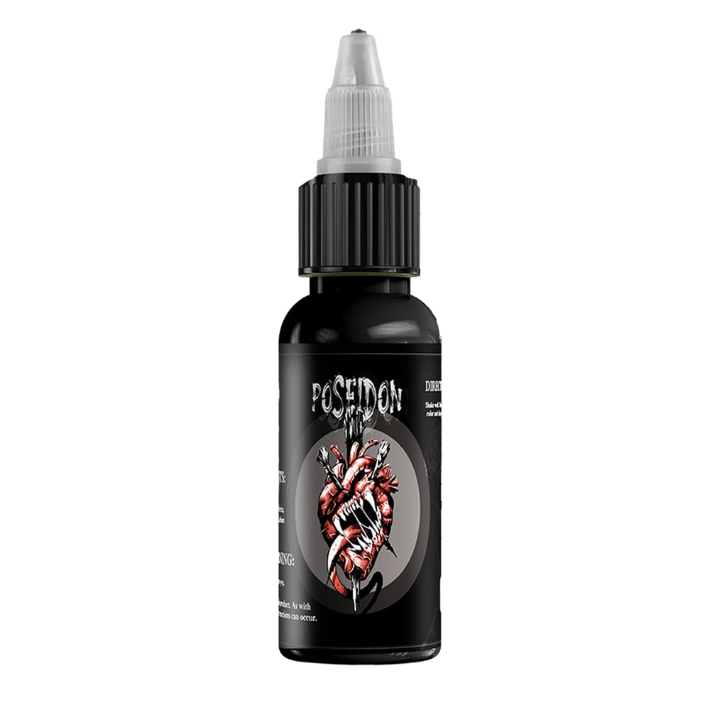 5 Color POSEIDON Tattoo Ink Hot 30ML Professional Tattoo Pigment Permanent Body Art Pigment Tattoo Ink Tattoo Supplies
