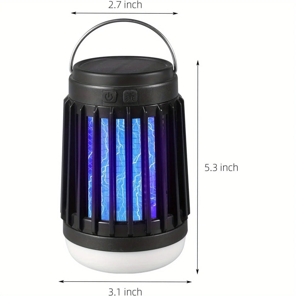 Mata Mosquitos Solar 3 en 1 Portátil ShinLuxe | 2pcs | Patio, Camping y Hogar ☀️ - Firu Total Sales