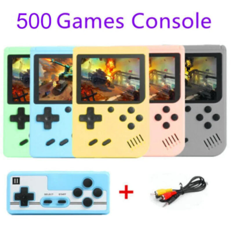 Consola Arcade Retro ONETOMAX 5 Pulgadas | 500+ Juegos Clásicos | Game Boy Emulador | TV - Firu Total Sales
