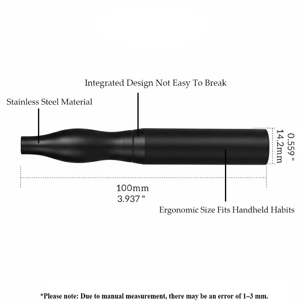 Stylish Stainless Steel Aromatic Stick Air Inhaler Natural Plant Infused Extracts Compact Easy To Carry Gift For Unisex Gifts