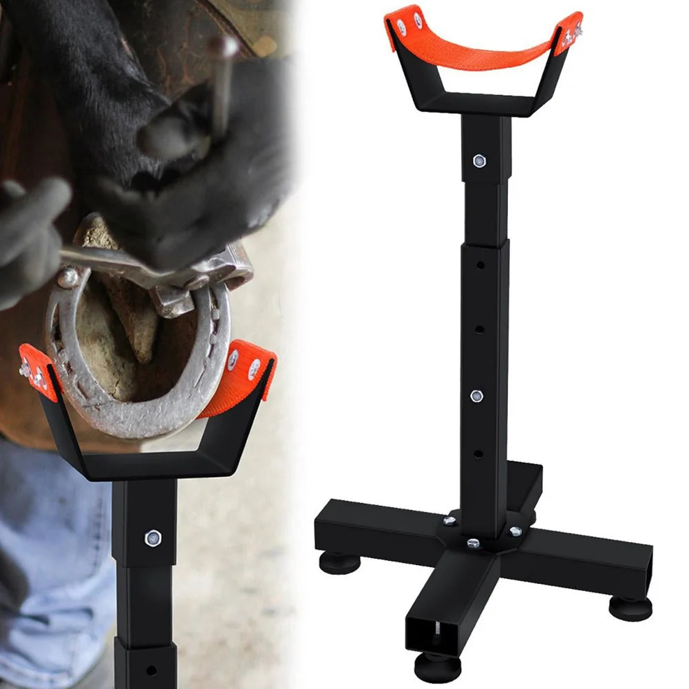 Soporte Ajustable para Herrador de Caballos | Instrumento Veterinario | Casco 🐎