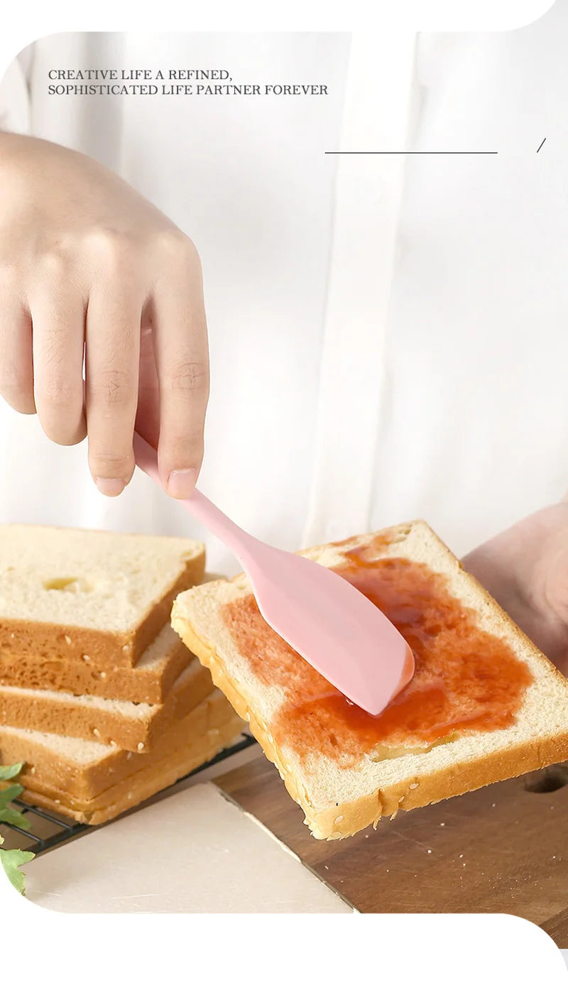 Espátula Antiadherente para Mantequilla y Crema | Resistente al Calor | Repostería