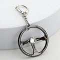 Creative Mini Gear Head Keychain Speed Gearbox Keyring for Car Key Turbo Hub Brake Disc Pendant Shock Absorber Keys Holder Chain