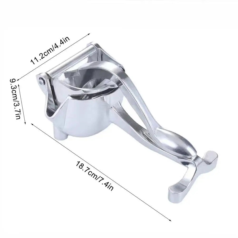 Exprimidor Manual de Limón Aluminio | Prensa Multifunción | Accesorio de Cocina