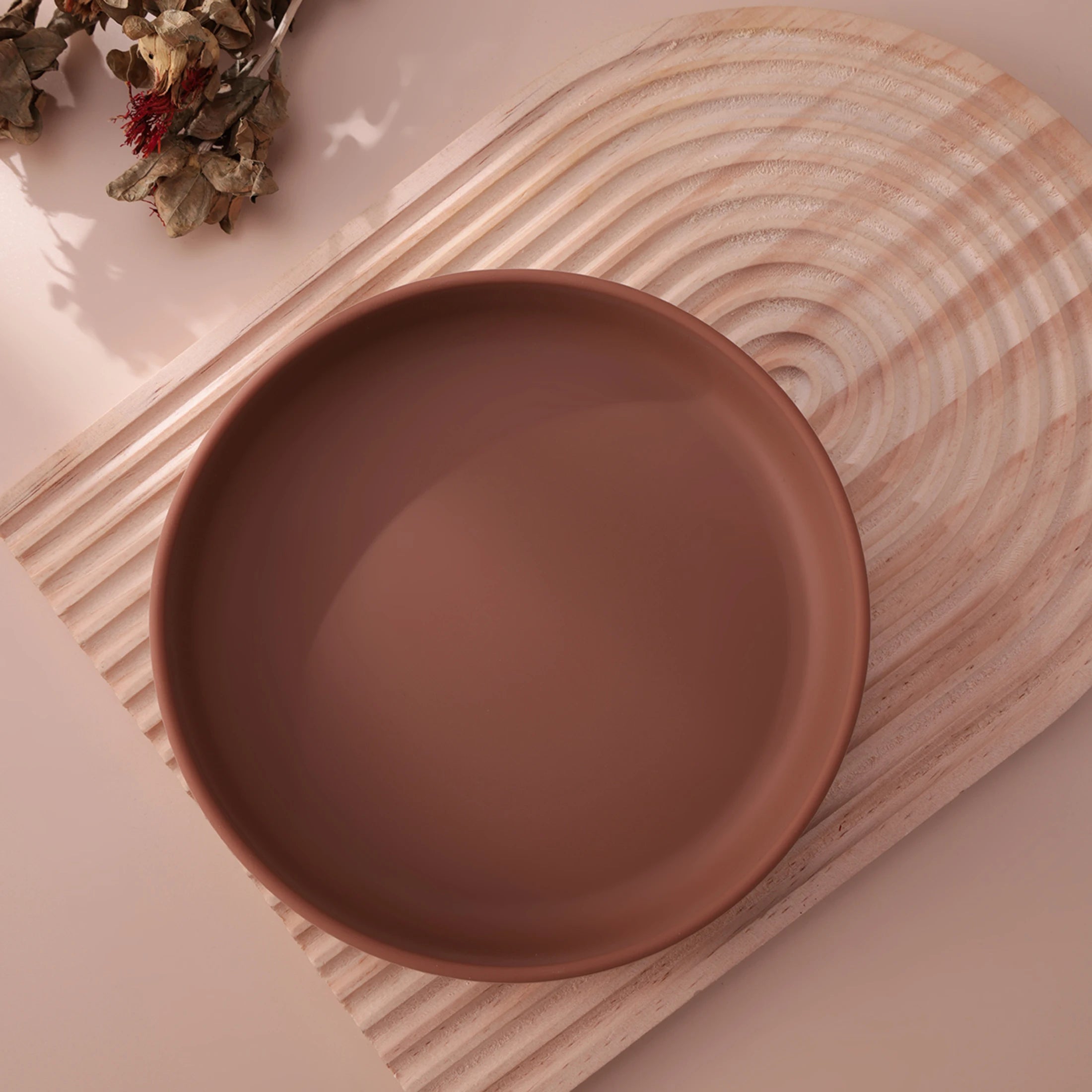 Plato de Silicona Antideslizante Color Kids para Bebé | Sin BPA | Alimentación 🍼