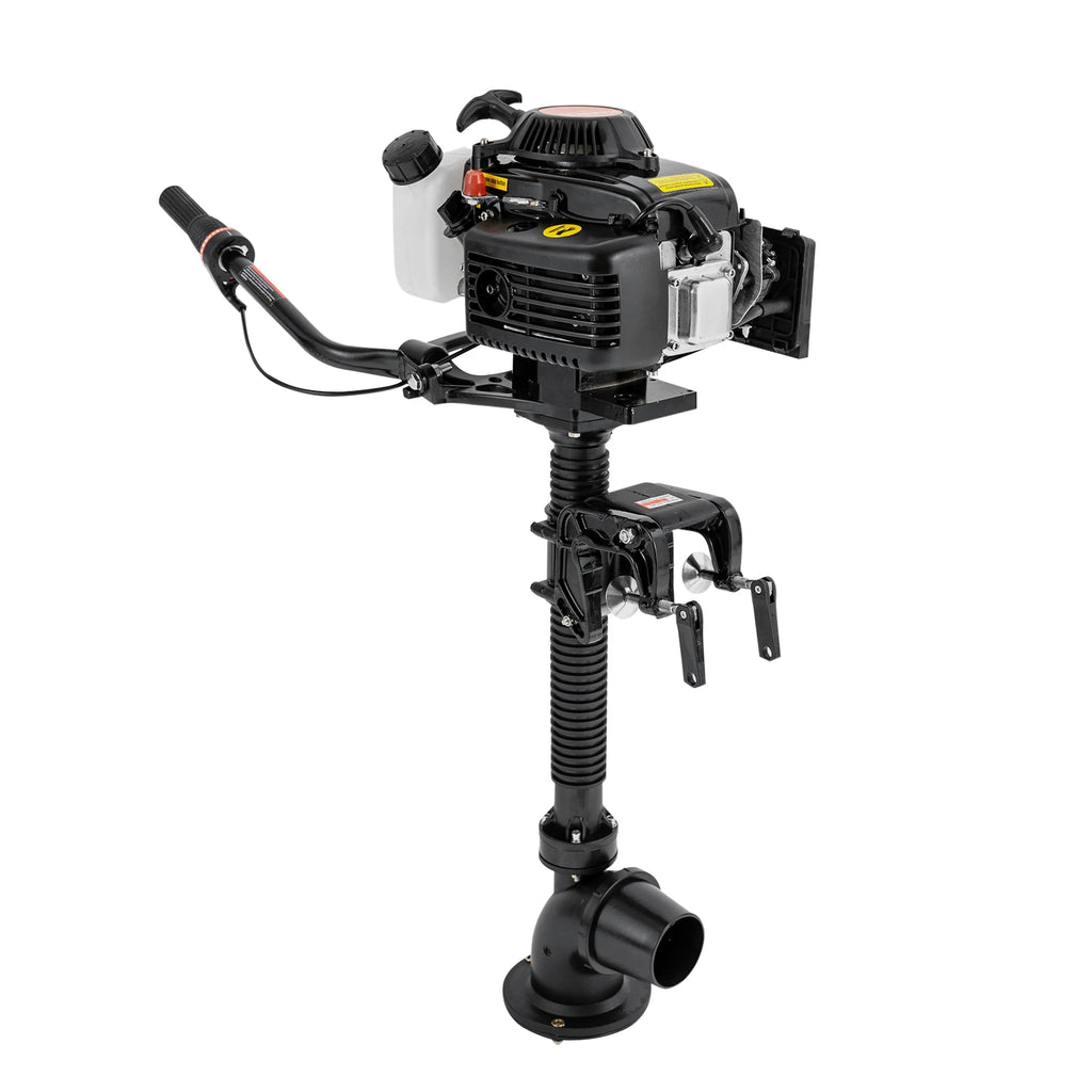 4 Stroke 4HP Outboard Motor Fishing Boat Engine with Air Cooling Jet Pump Outboard Short Shaft Motor 55cc
