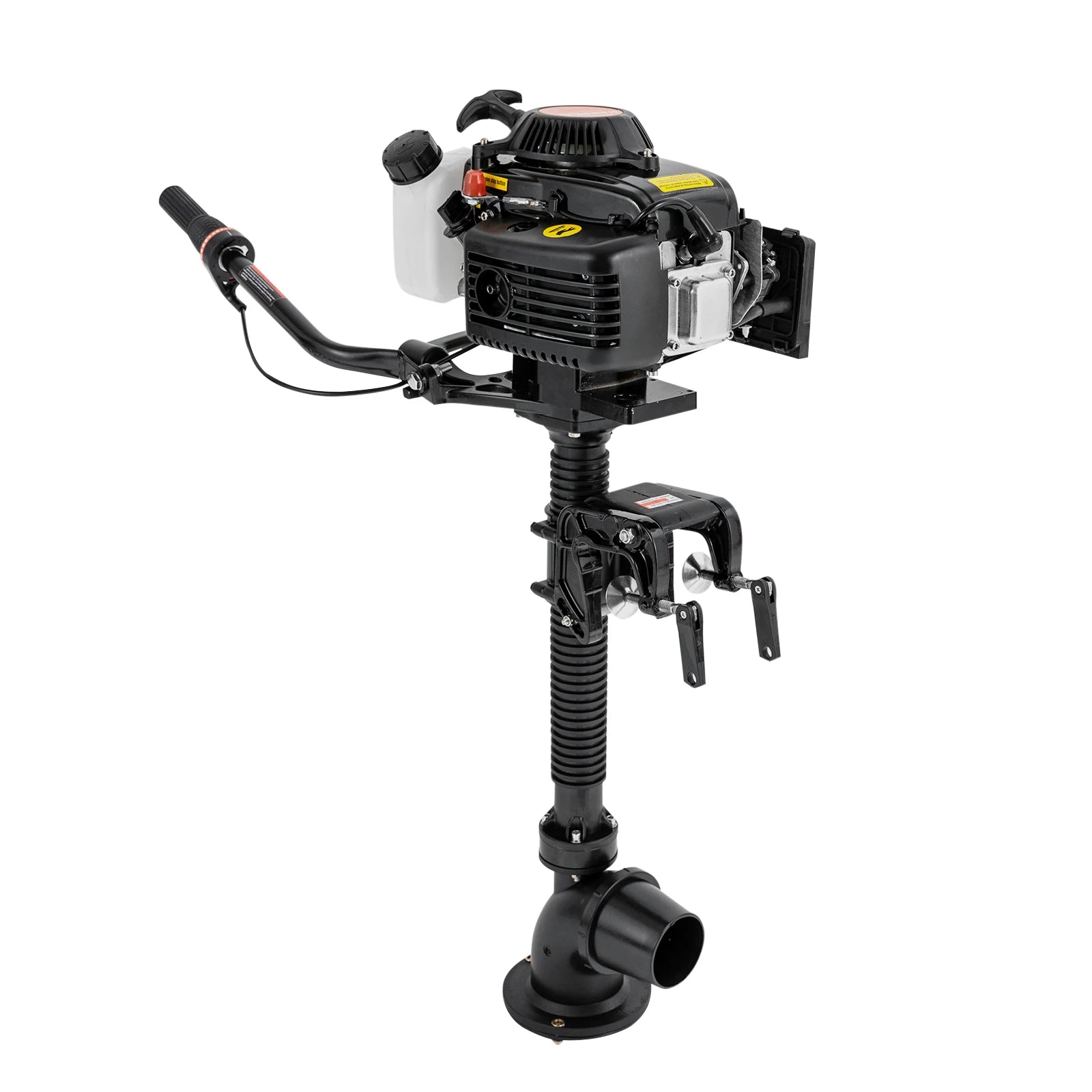 4 Stroke 4HP Outboard Motor Fishing Boat Engine with Air Cooling Jet Pump Outboard Short Shaft Motor 55cc