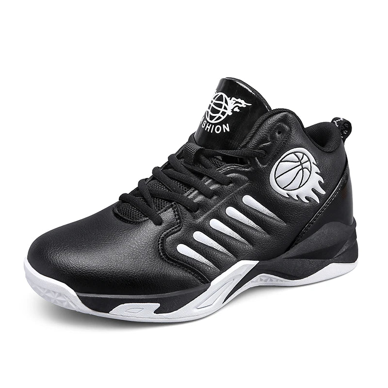 Men's Basketball Shoes – Breathable, Non-Slip, Waterproof Sneakers