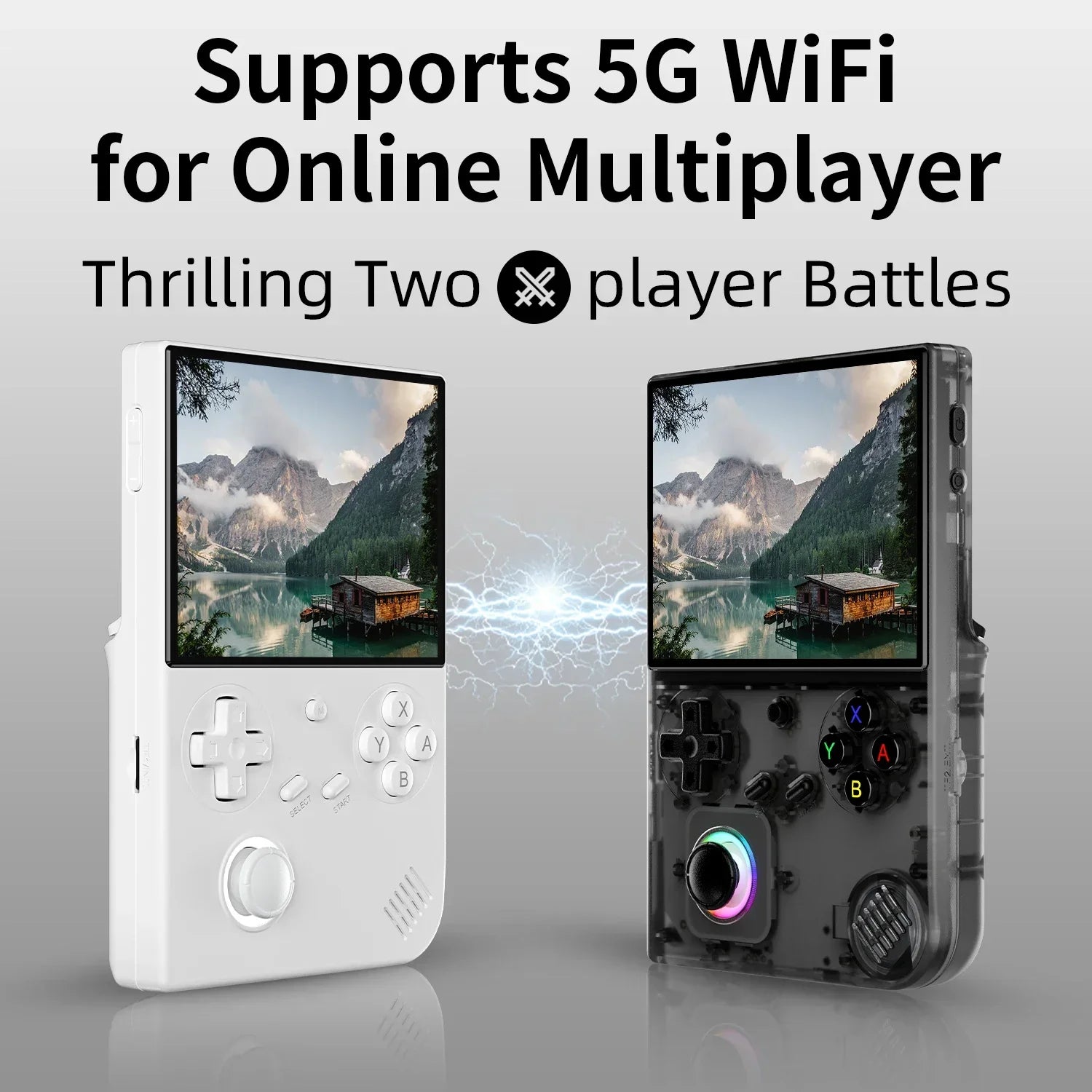 ANBERNIC RG40XXV Consola Portátil | 4" IPS | Joystick RGB | 5000+ Juegos | WiFi | Salida HDMI - Firu Total Sales