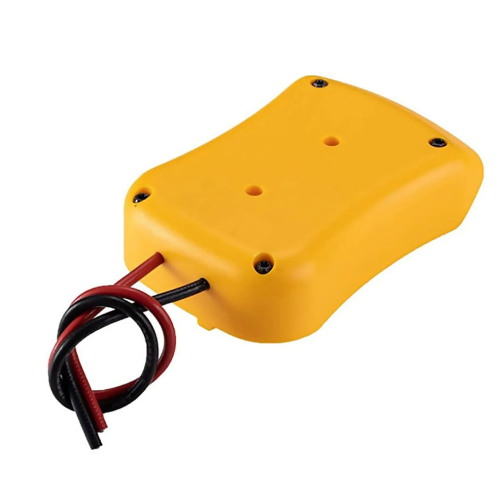 1Pc Power Connector Battery Adapter For DeWalt DCB184  DCCB204 18V/20V Max Battery Battery DIY Power Wheel Adapter Dock Holder