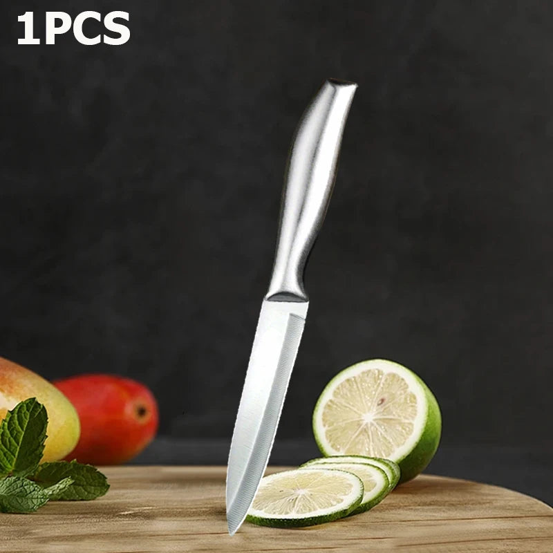 WXCOO Stainless Steel Kitchen Fruit Paring Knife Chef Butcher Knife Meat Cleaver Utility Fruit Peeler Kitchen Accessories
