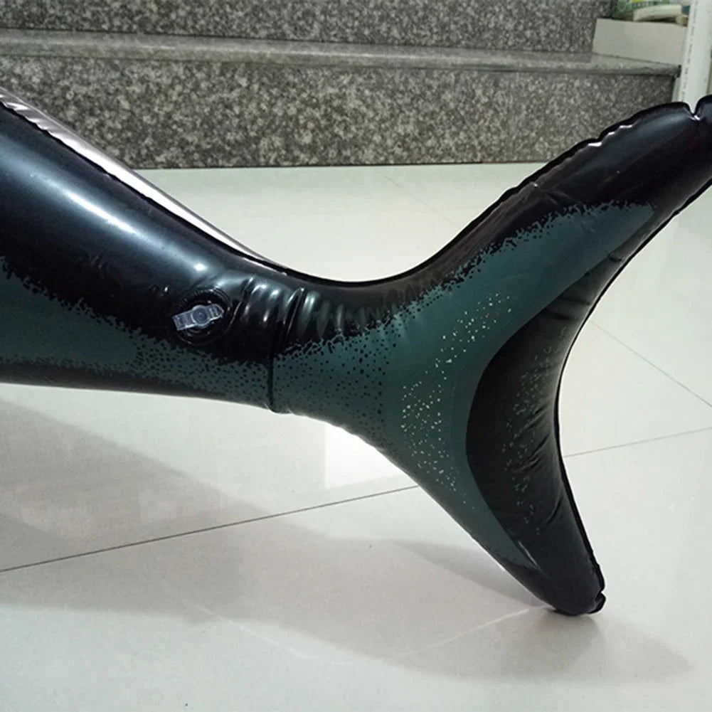 1PCS Floating Shark Float Toy Kids Adults Inflatable Water Swimming Pool Simulation Whale Fish Animals Toys Pool Accessories ﻿