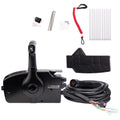 Boat Outboard Remote Control Box Side Mount with 14-Pin Harness, Smooth Throttle and Shift Operation