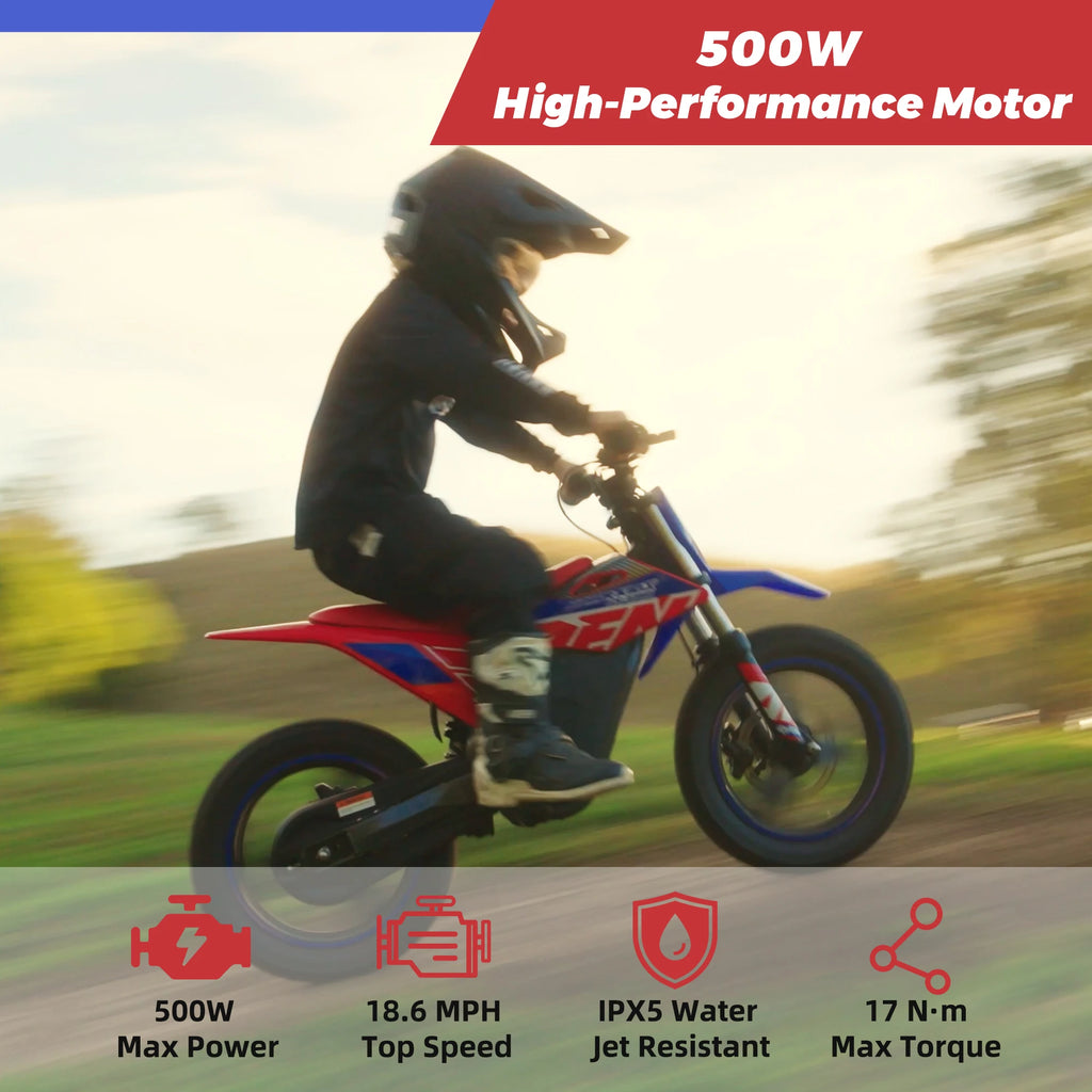 Moto Eléctrica Off-Road RFN Warrior para Niños | Multi-Velocidad | 4-8 Años 🏍️ - Firu Total Sales