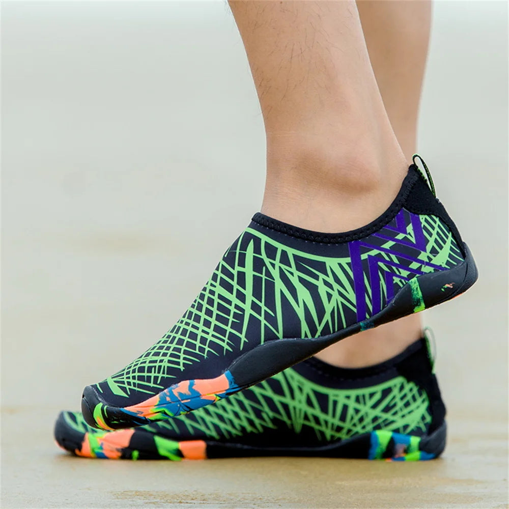 Quick-Drying Summer Water Shoes Unisex Seaside Beach Sock Barefoot Sneakers Men Swimming Upstream Sports Diving Aqua Shoes Women