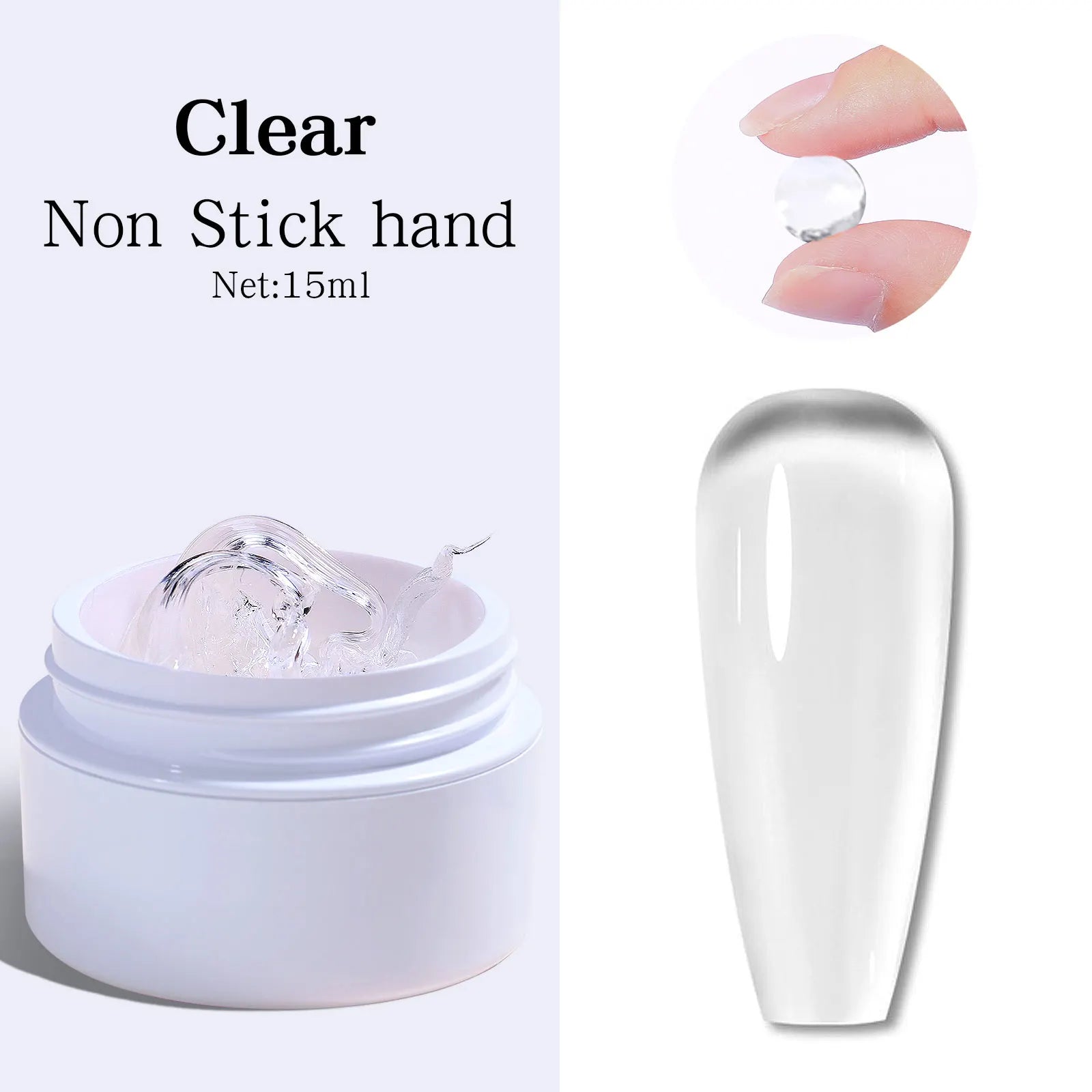 Set 7pcs Gel Extensión de Uñas UV 15ml | Escultura 3D | Moldeado Rápido 💅 - Firu Total Sales