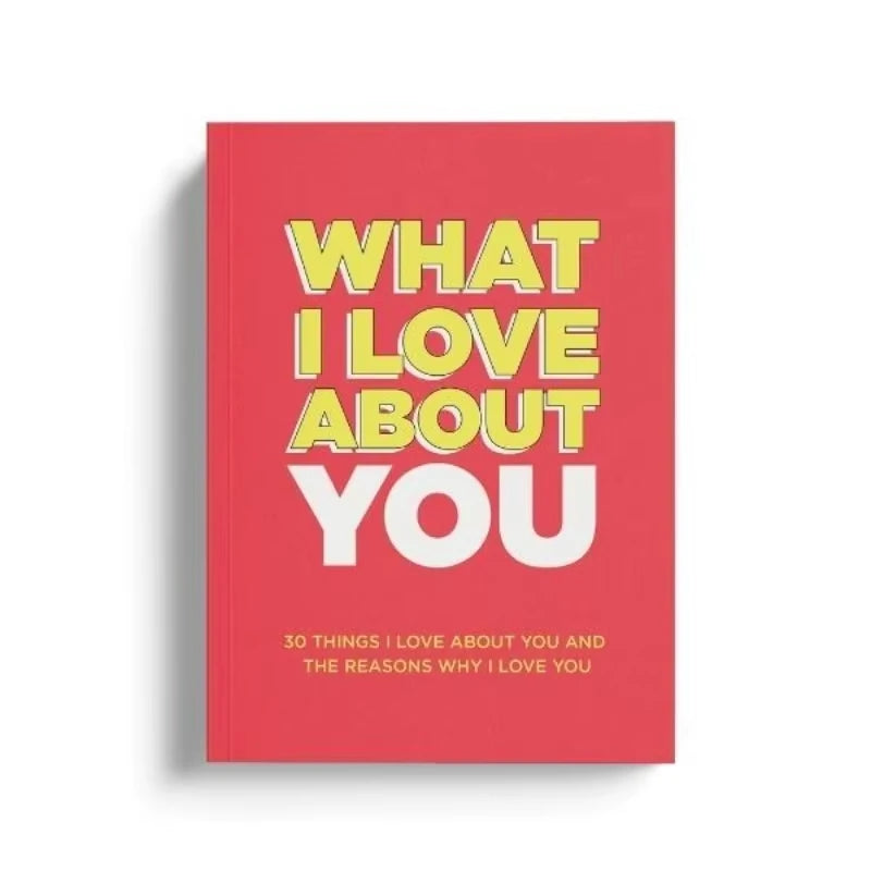 30 Things I Love About You Fill-in Gift Book - Heartfelt Reasons Journal for Anniversaries, Valentine's Day, or Just Because Gif