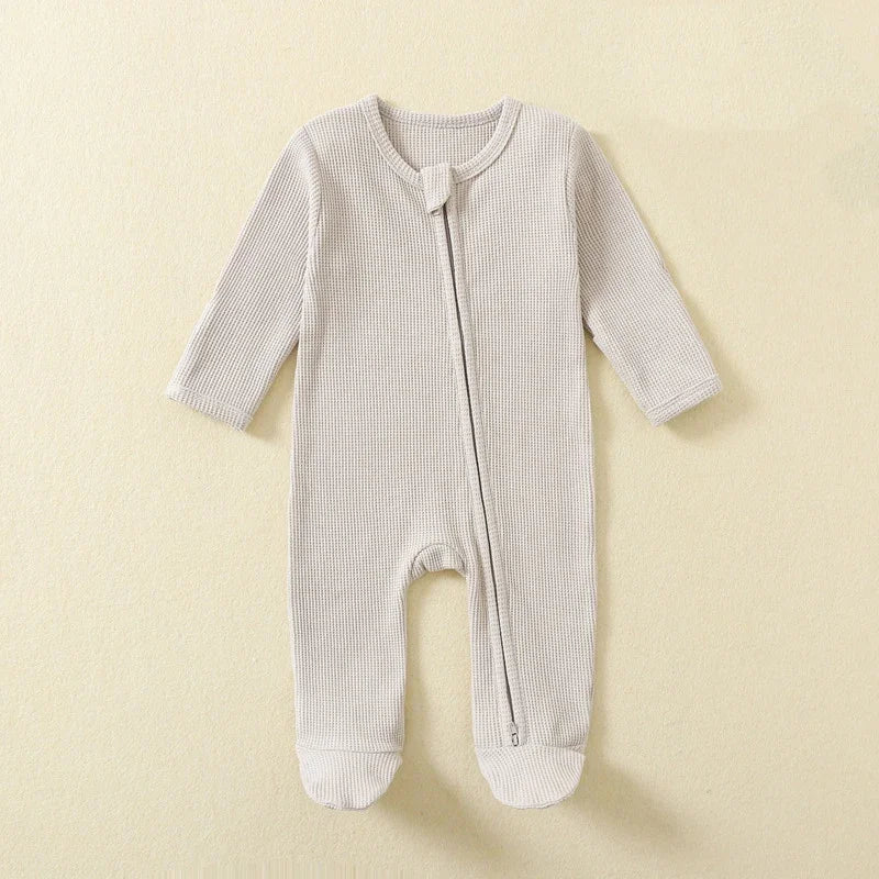 Pijama Mameluco de Algodón Orgánico para Bebé | Suave y Transpirable
