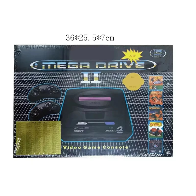 Consola Retro 16 Bits Sega Mega Drive 2 | salange | 5 Juegos Incluidos | Clásico MD - Firu Total Sales