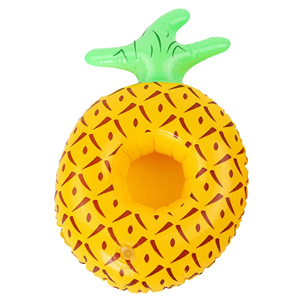 Floating Cup Holder Inflatable Swimming Pool Drink Cup Stand PVC Cooler Table Party Supplies Gift for Family Friends
