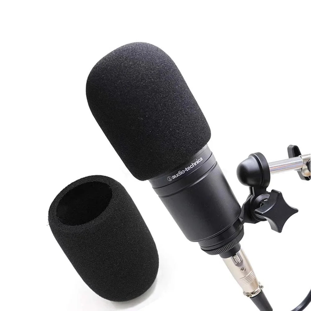 2PCS AT2020 Microphone Windscreen,Mic Windscreen Cover,Windproof Foam Pop Filter for Audio Technica AT2020 ATR2500 AT2035