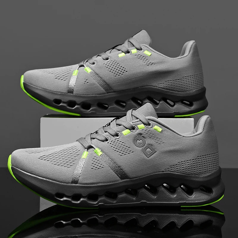 Tenis Hombre Running Maratón | Air Cushion | Transpirable | Ligero | Antideslizante | Outdoor