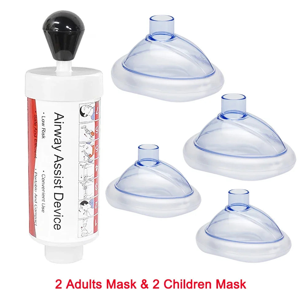 Choking Device ChokingEmergency Life Saving Suction Vac Anti Choke Device First Aid Kit for Kids AdultsUpgrade