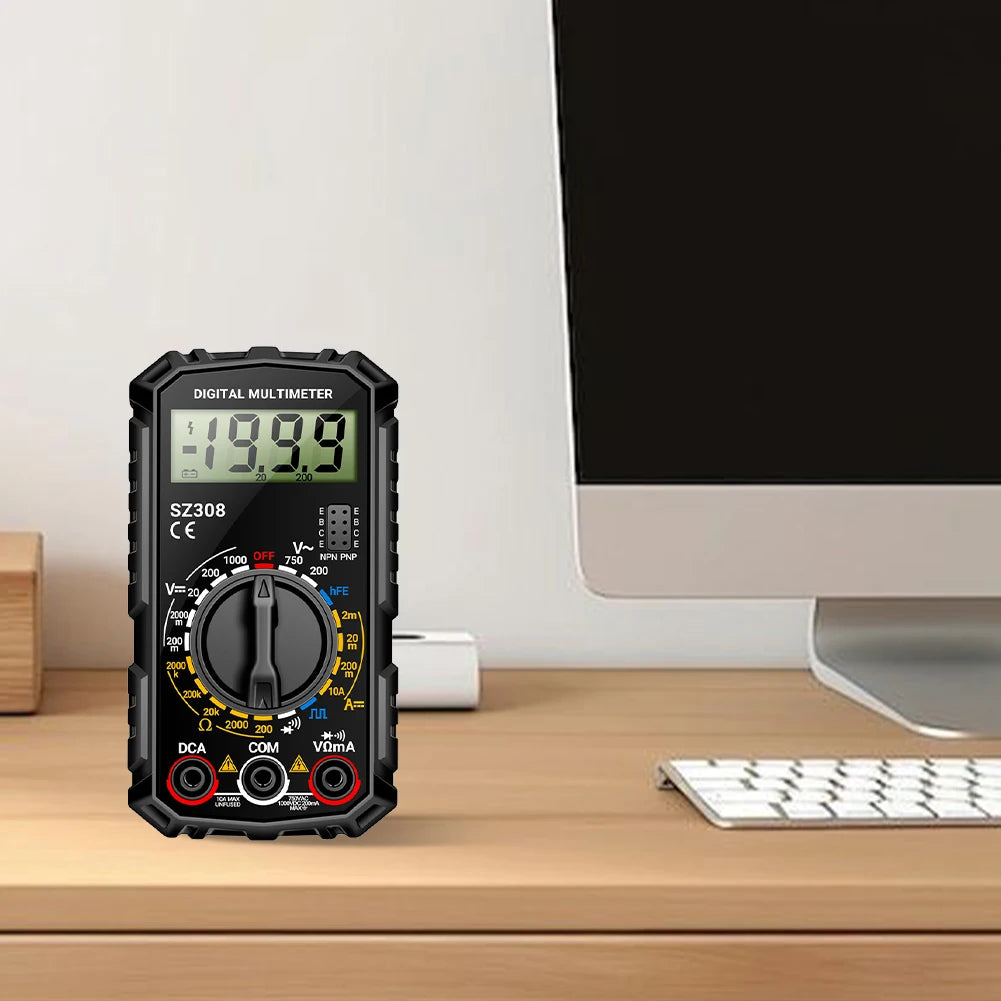 ANENG SZ308 Digital Multimeter AC/DC Current Meter Voltage Resistance Meter Electrician LCD Backlight Ohm Square Wave Test